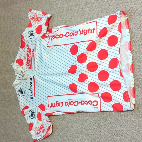Castelli Coca Cola Vintage Le Tour Italy 1992 Cycling Made in